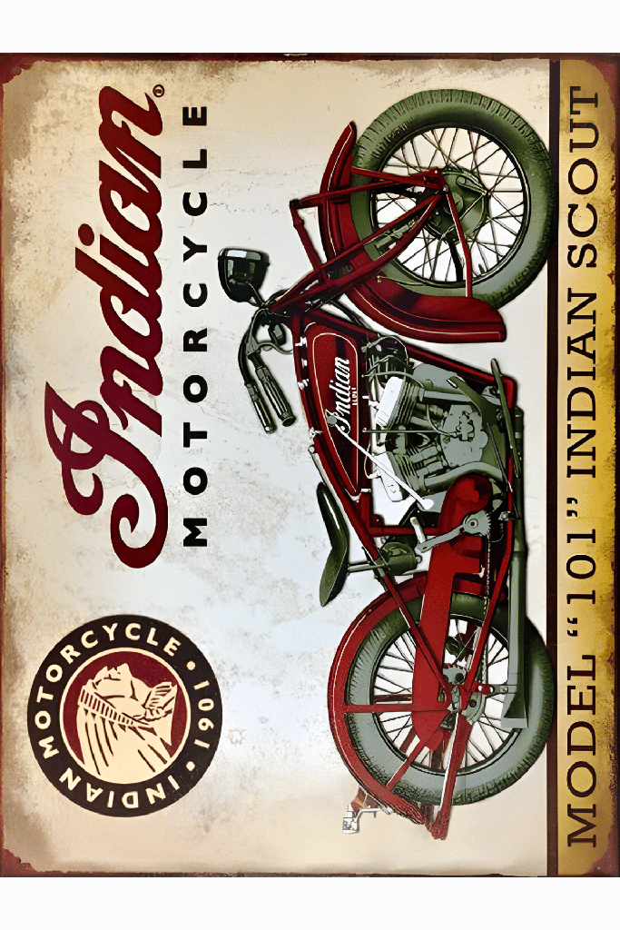 Camisa Motorcycle - Indian II (B01 | P, C01 | Masculino)