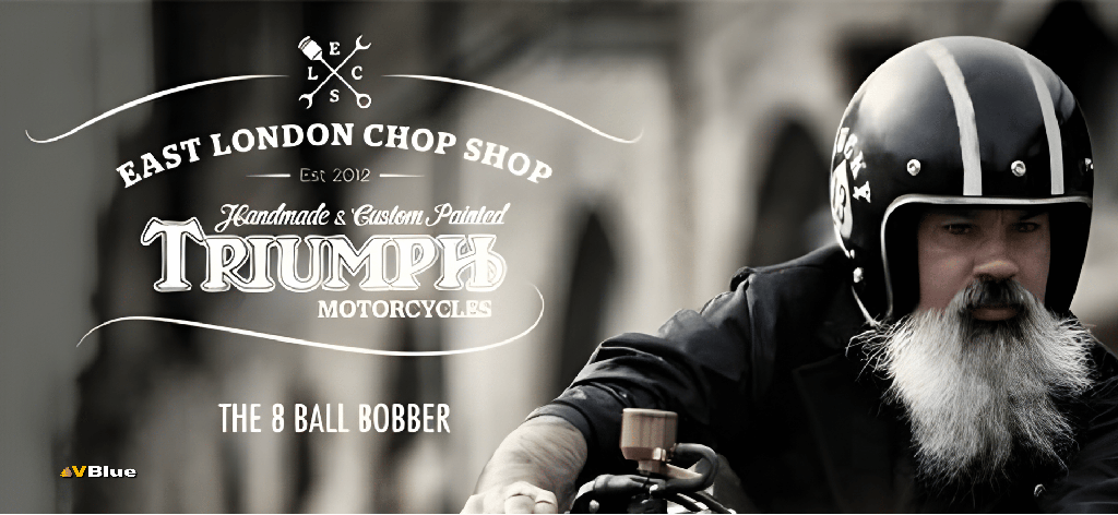 [M-MTC030] Caneca Motorcycle - Triumph V