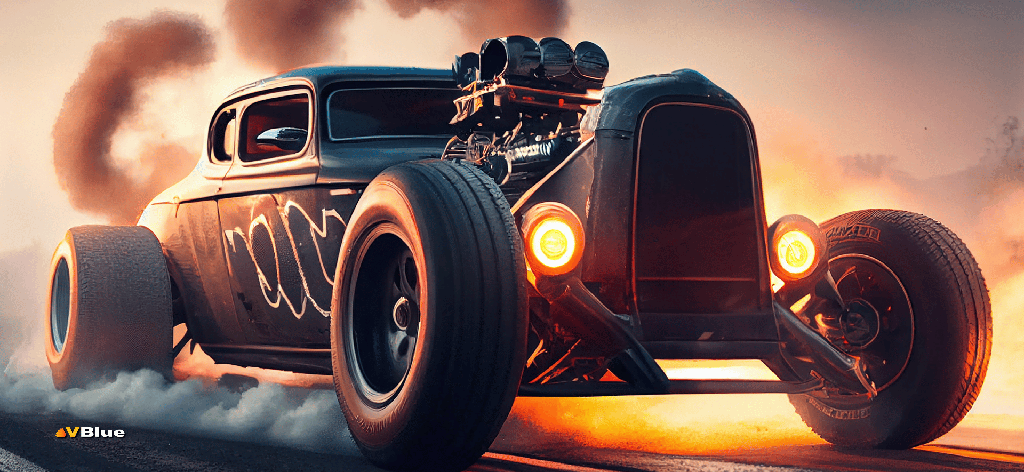 [M-CAR-HOT006] Caneca Cars HotRod - Classic