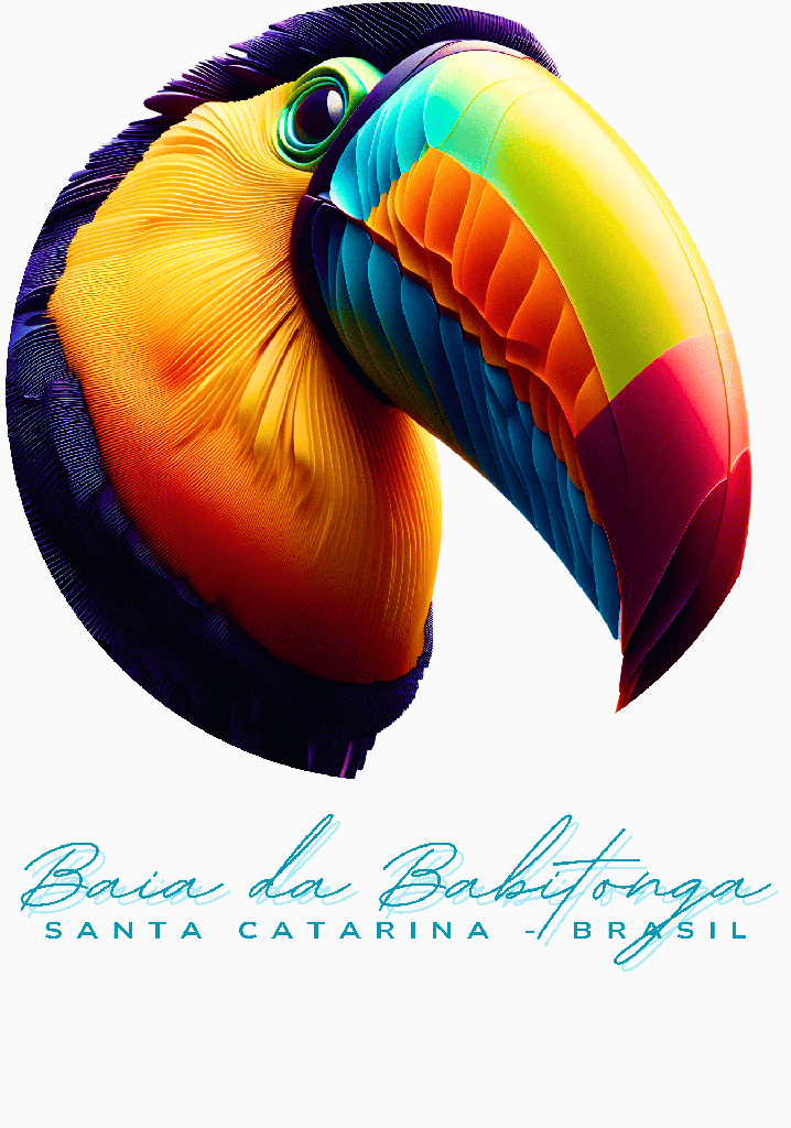 Camisa Nature Collection Baía da Babitonga - Tucano (Perfil)