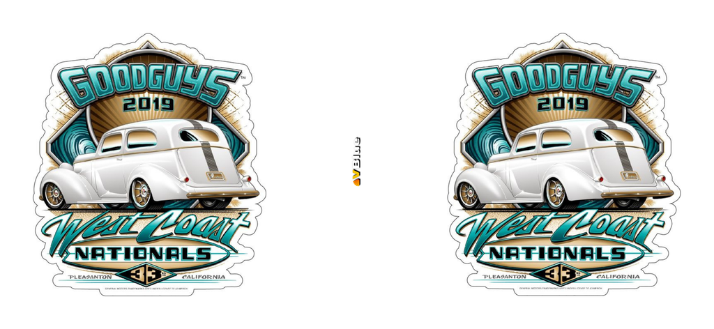 [M-CAR-HOT008] Caneca Cars HotRod - Goodsguys