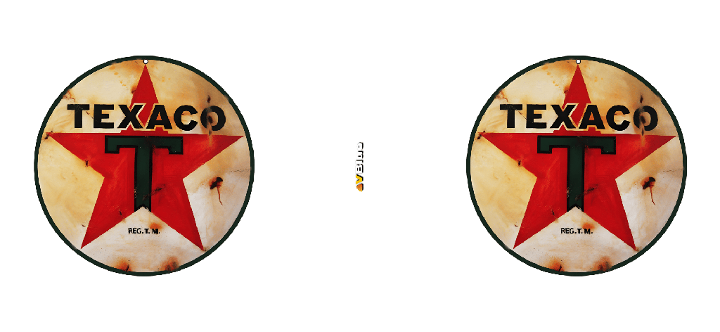 [M-CAR-HOT015] Caneca Cars HotRod - Texaco