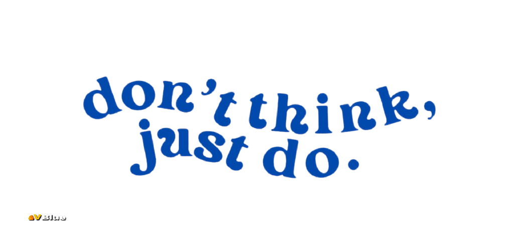 [M-TEX001] Caneca Text - Don't think just do.