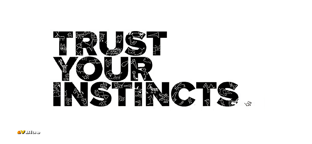 [M-TEX005] Caneca Text - Trust Your Instints
