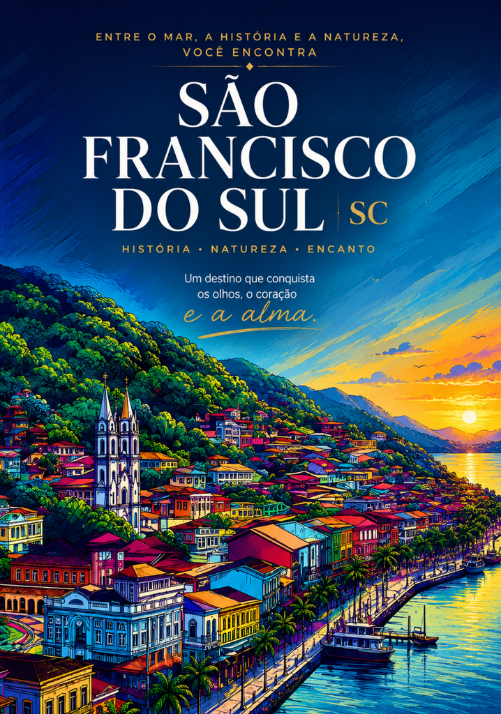 Camisa Nature Collection São Francisco do Sul - Cidade (B01 | P, C01 | Masculino)