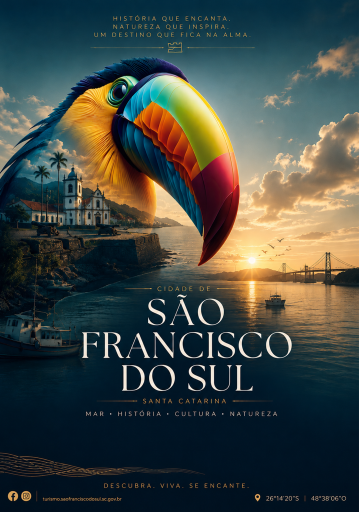 Camisa Nature Collection São Francisco do Sul - Tucano (B01 | P, C01 | Masculino)