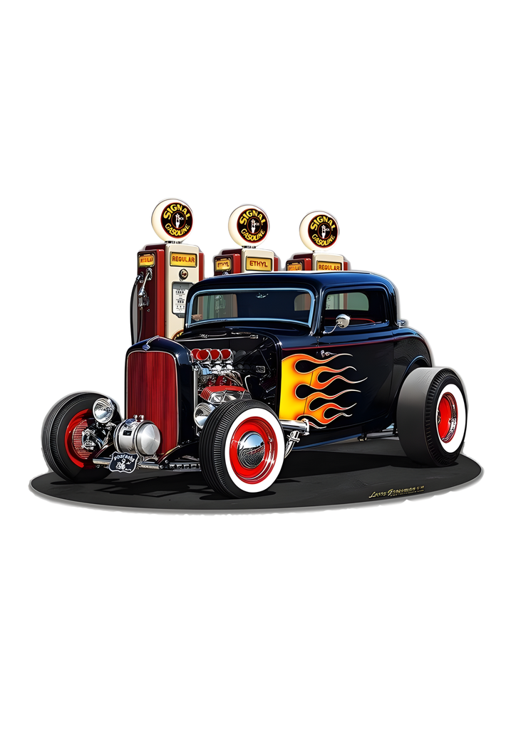 Camisa Cars Hotrod - I