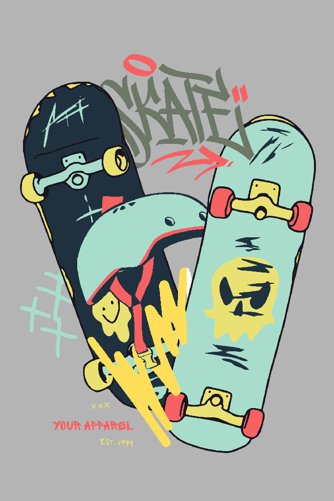 Camisa Skate - Est. 1999 (B01 | P, C01 | Masculino)