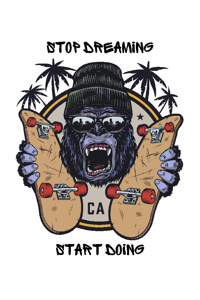 Camisa Skate - Start Doing
