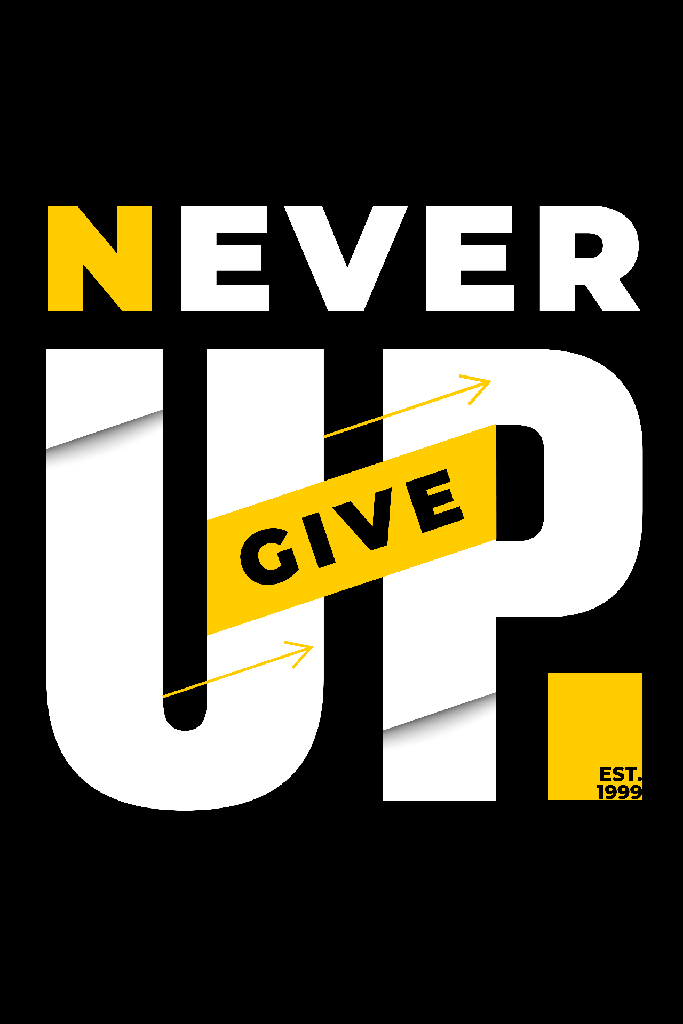 Camisa Street - Never Give Up (B01 | P, C01 | Masculino)