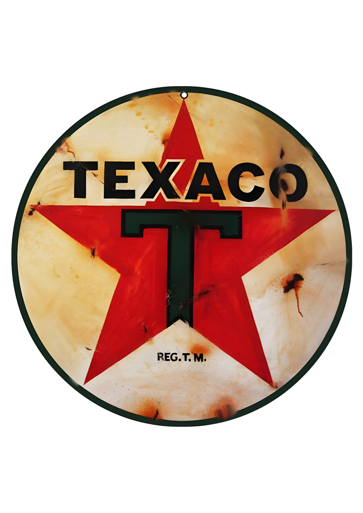 [T-CAR-HOT001-A01B01C01D01] Camisa Cars Hotrod - texaco (B01 | P, C01 | Masculino)