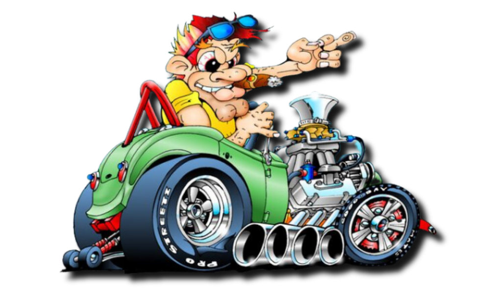 [C-CAR003-A01] Boné Cars - Green Hot Rod (A01 | Branco)