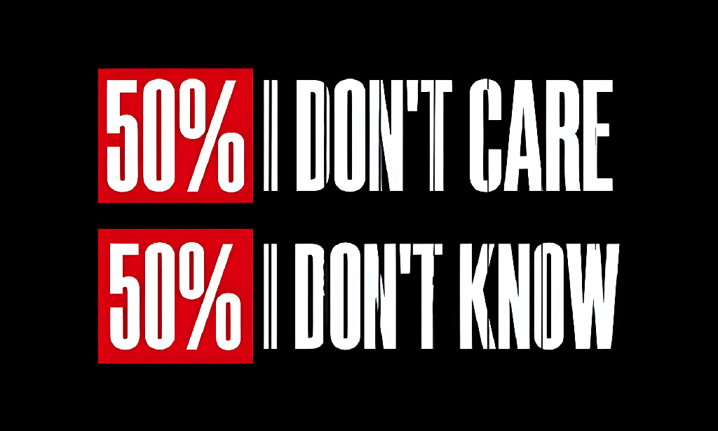 [C-STR001-A01] Boné Street - 50% Don't Care (A01 | Branco)