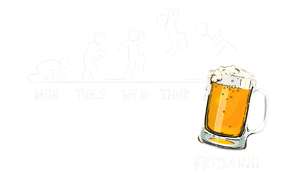 [C-STR003-A01] Boné Street - Friday Beer (A-01branco)