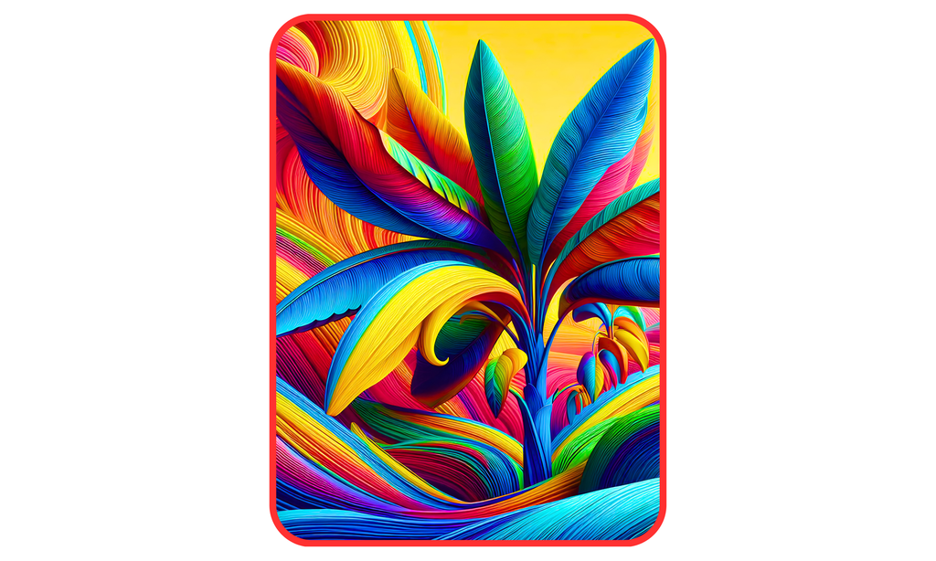 [C-NAT021-A01] Boné Nature Collection - Folhas Tropicais (A01 | Branco)