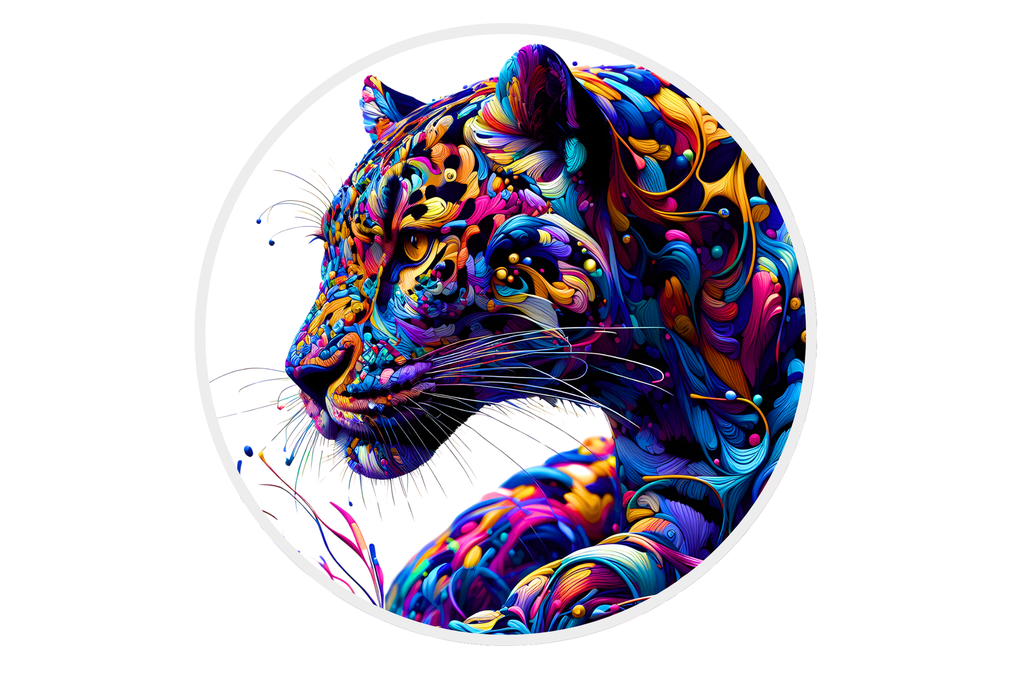 [C-NAT013-A01] Boné Nature Collection - Onça Pintada (A-01branco)