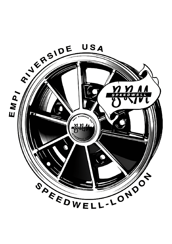 [T-CAR016] Camisa Cars - Roda Empi Riverside Speedwell USA