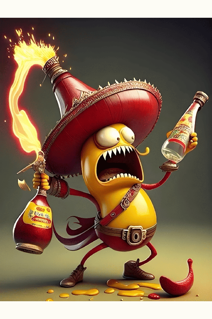 Camisa Cartoon - México