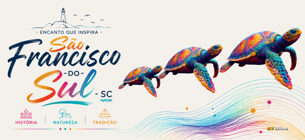 [M-NAT-SFS007] Caneca Nature Collection São Francisco do Sul - Tartarugas