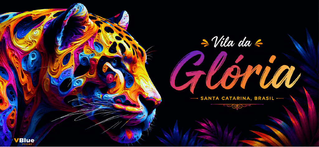 [M-NAT-VDG005] Caneca Nature Collection Vila da Glória - Onça II